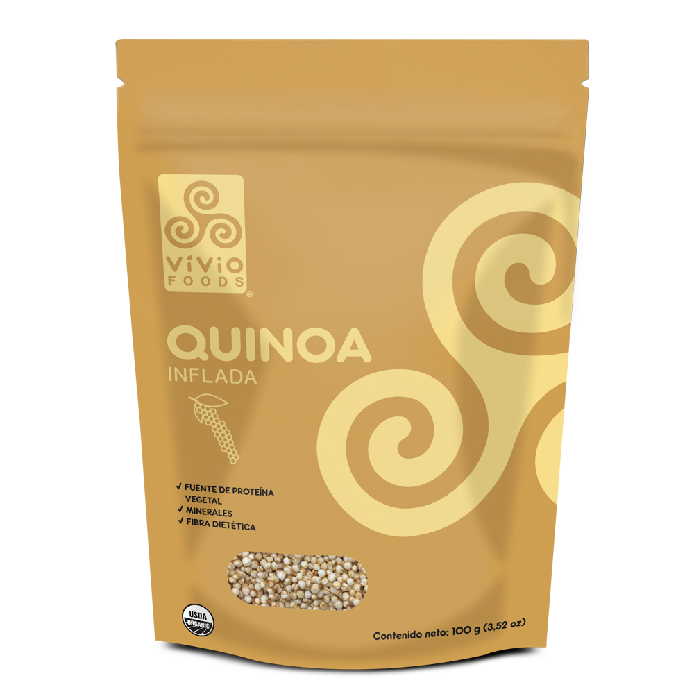 Pack @MinaDeMoras:  Quinoa inflada + Goji berries + Galletas cacao nibs