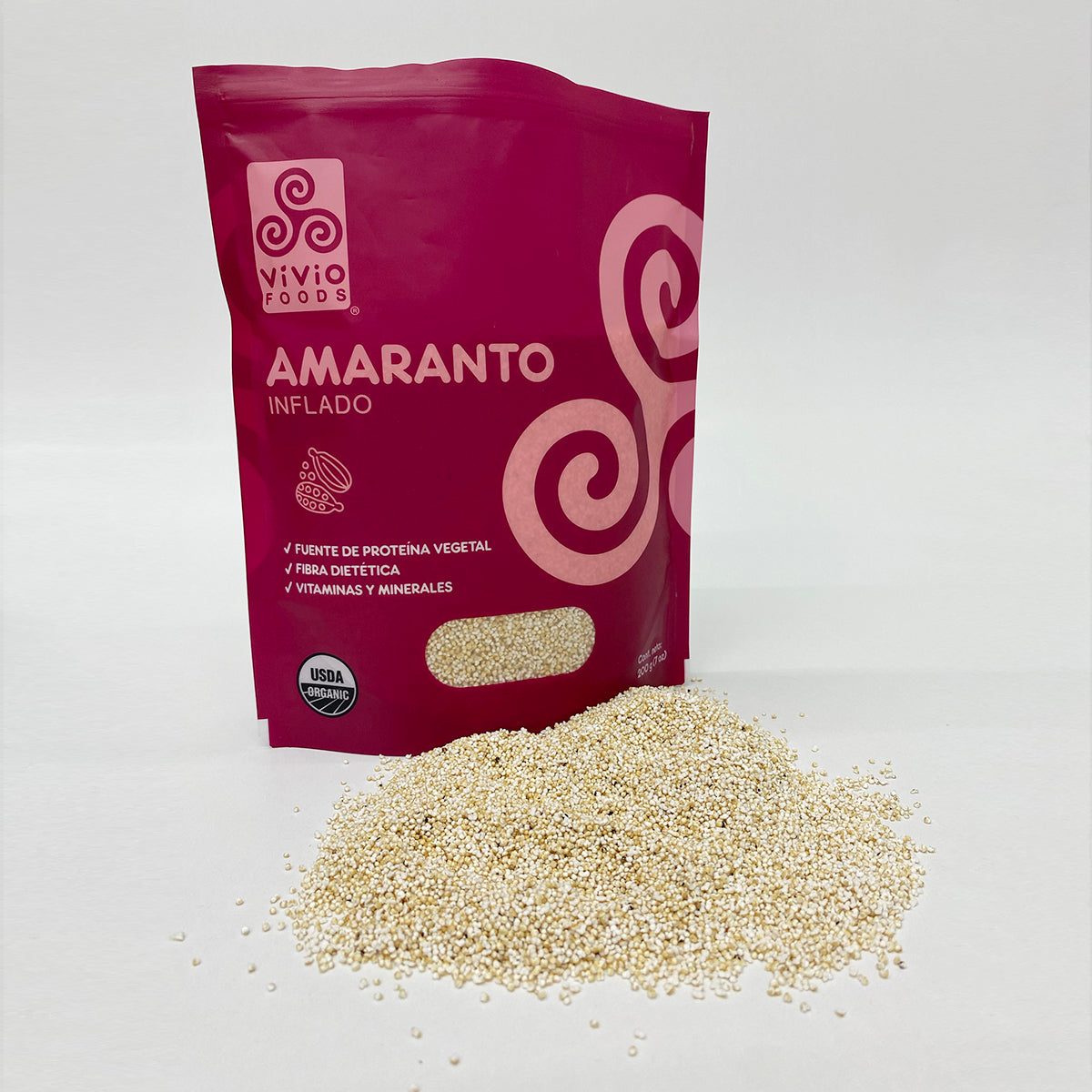 Amaranto Orgánico Inflado