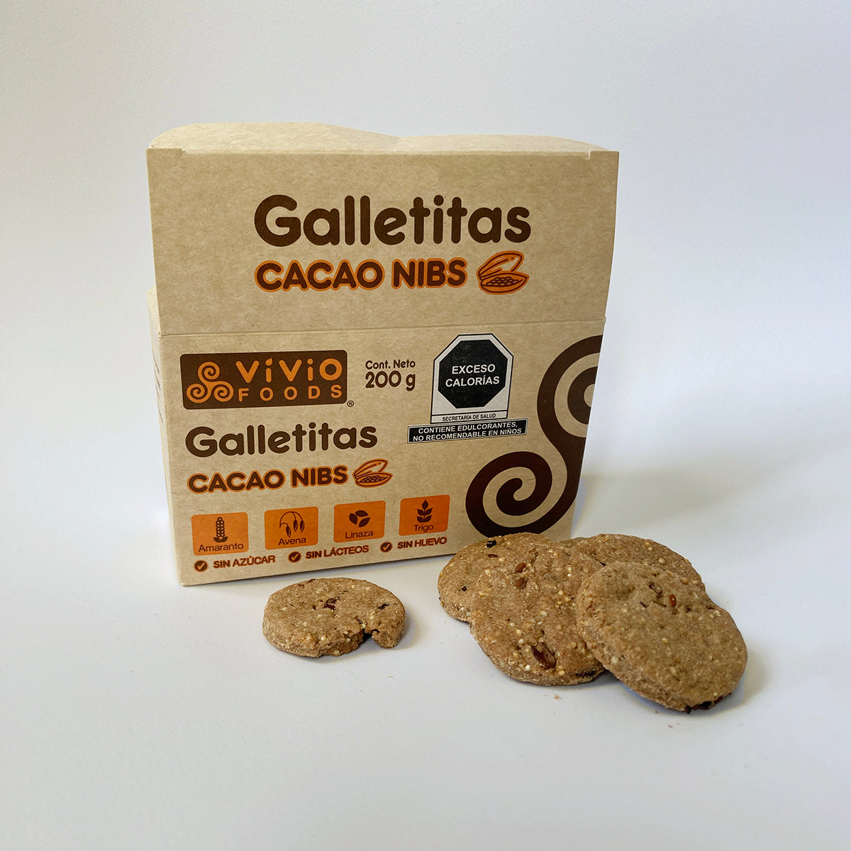 Galletas Cacao Nibs