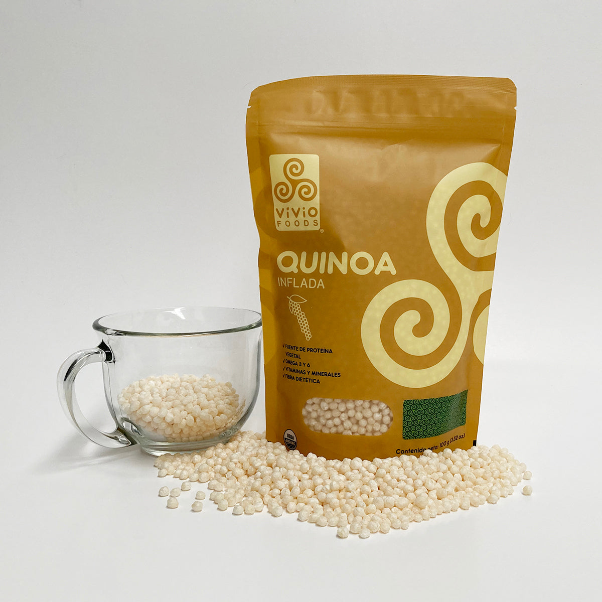 Quinoa Inflada Orgánica